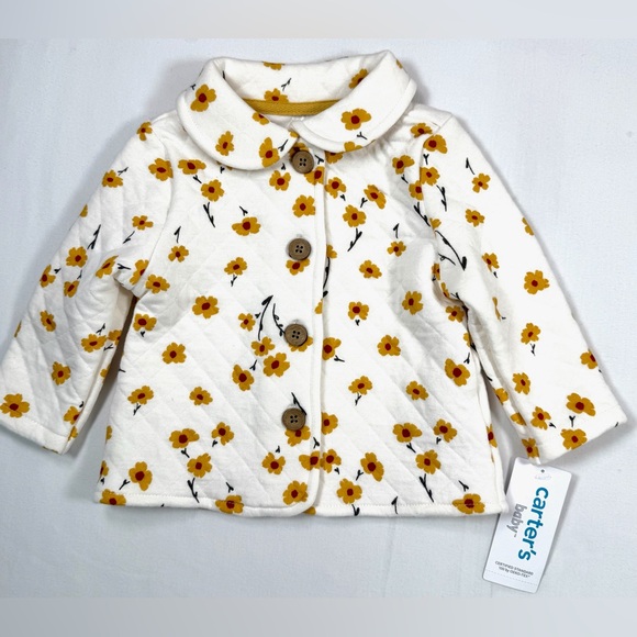 Carter's | Jackets & Coats | Nwt Carters Baby Girls White Floral